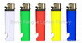 Novel ISO9994 CR flint disposable bottle opener lighter 1