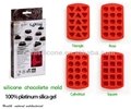 silicone chocolate bake tray/mould 4