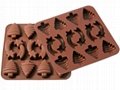 silicone chocolate bake tray/mould 2