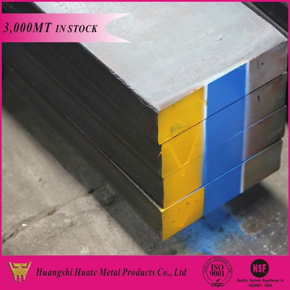 Black surface steel bar/flat bar D2 in stock 2