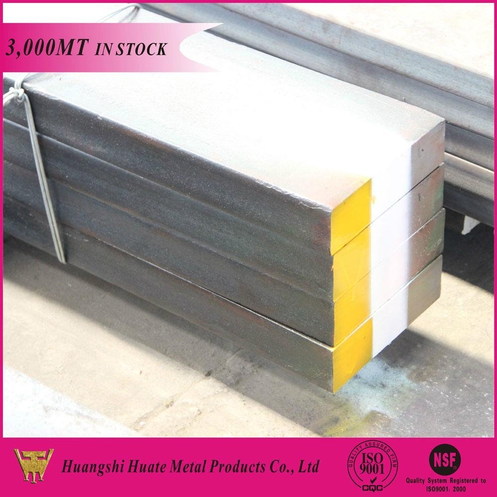Black surface steel bar/flat bar D2 in stock 5