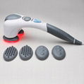 Dual heads massage hammer handheld massager infrared massager factory 1