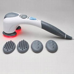 Dual heads massage hammer handheld massager infrared massager factory