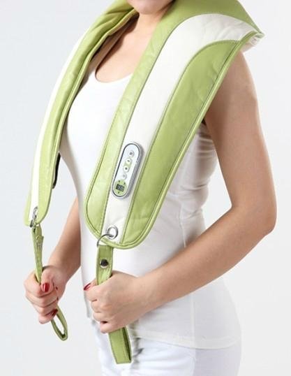 Neck and shoulder massager neck and shoulder massage belt with handgrips 3