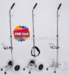 Convenienct Portable Oxygen Cylinder Trolley(O2 Cart)