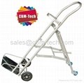 Stainless Steel hospital oxygen cylinder trolley/cart