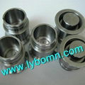 99.95% Superior polished sintering tungsten crucible 2