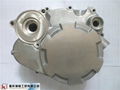 Motorcycle engine aluminum crankcase