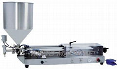 Semi-auto cream/paste filling machine