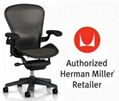 Aeron Chair by Herman Miller - Basic - Graphite Frame Size 1