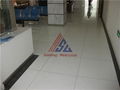 Pure White Artificial Crystallized Glass Stone Floor Tiles 3