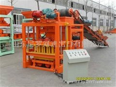 Small automatic brick making machine