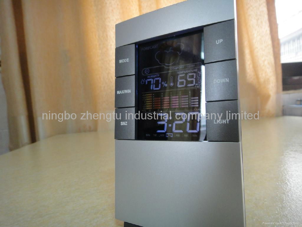 weather station&electronic multi-function clock