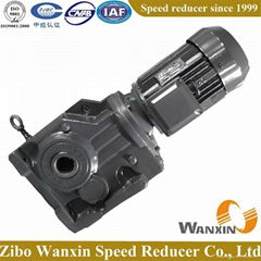 China good quality helical-bevel WK gear reducer