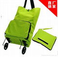 promotional trolley shopping bag wheel