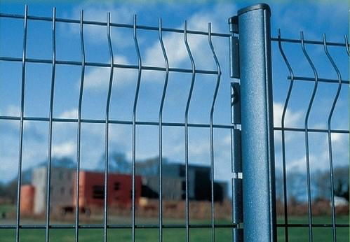 Peach post security fence/Welded wire mesh fence(factory)   5