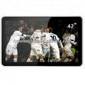 46 inch iPad style wall hanging lcd