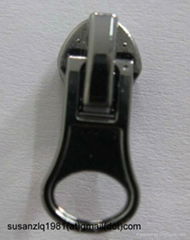 Auto-lock Zipper Coil Slider