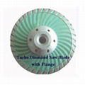 Turbo Diamond Saw Blade With Flange 1