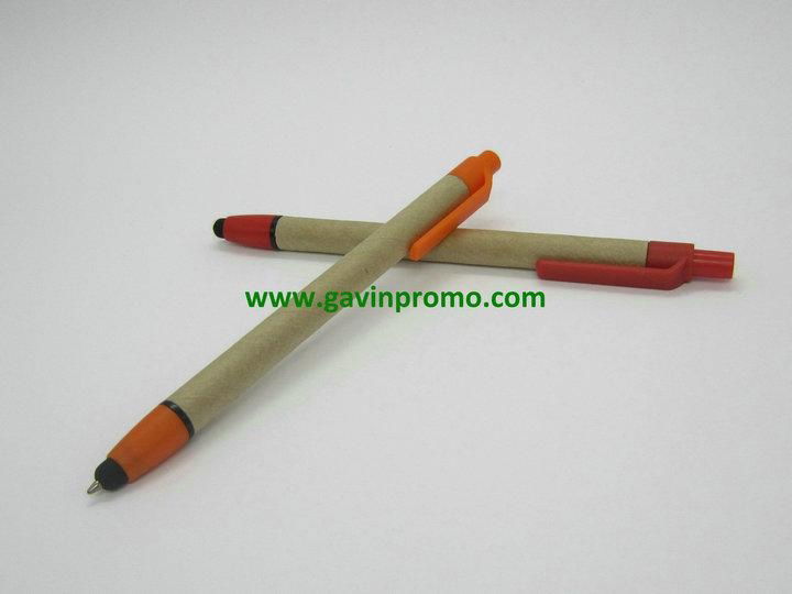 Eco-friendly ball pen with stylus