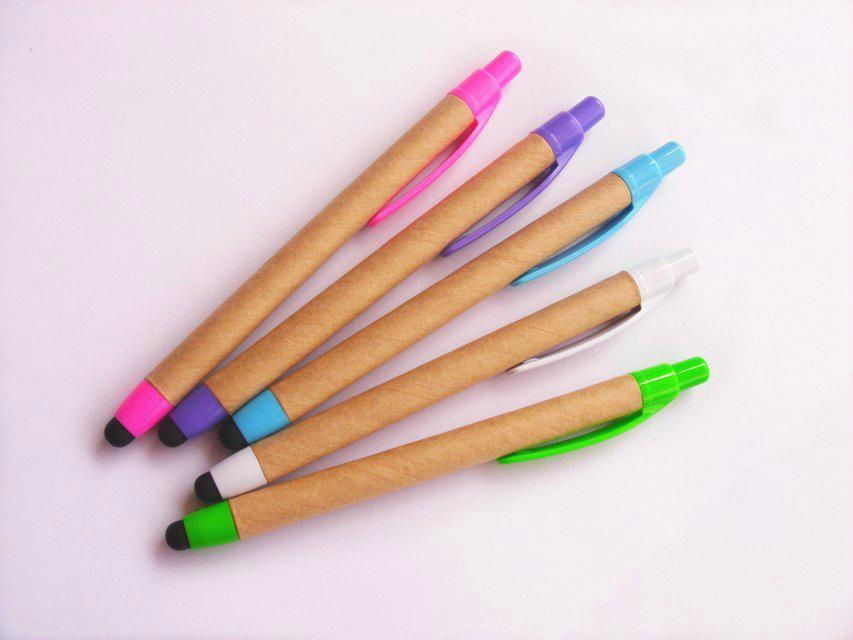 Eco-friendly ball pen with stylus 2