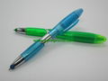 Highlighter with ball pen and stylus touch