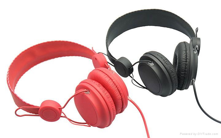 colorful headphones headset for girl