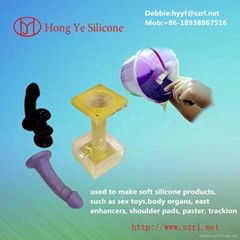 Liquid life casting silicone rubber for