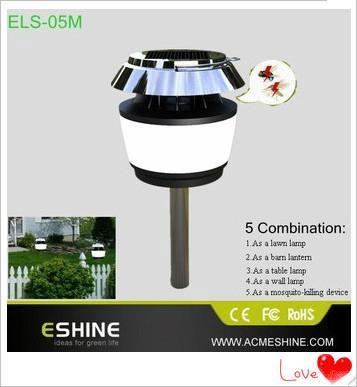 Best sale cheap solar lawn lamp and mosquito killer lamp for outdoor and indoor 2