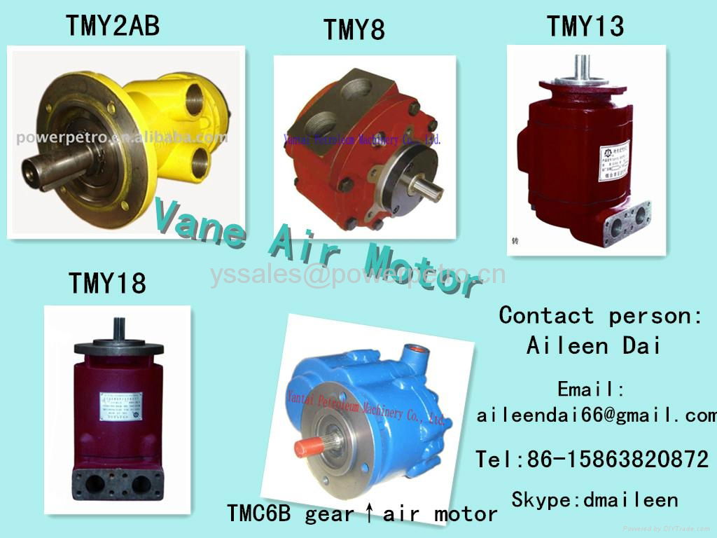 TMC6B Gear Air Motor for(Crawler Drilling Rig) 4