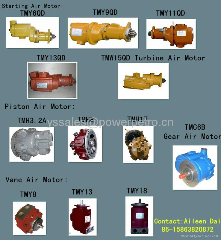 TMC6B Gear Air Motor for(Crawler Drilling Rig) 5