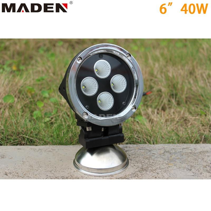 New arrival! 6" 40W led work lights MD-6400 2