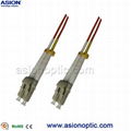 High quality LC to LC fiber optic patch cable multi mode duplex  1