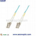 High quality LC to LC fiber optic patch cable multi mode duplex  2