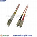 High quality LC to LC fiber optic patch cable multi mode duplex  4