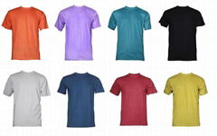 2014 men 100% cotton print fashion leisure T shirt