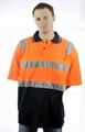 Reflective safety vest,100% polyester 2