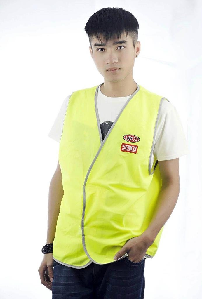 Reflective safety vest,100% polyester 5