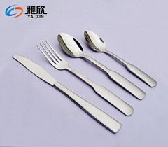 matte finish stainless steel dinner ware