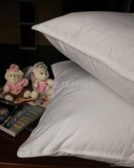 High filling power goose /duck feather2-4cm filled cushion