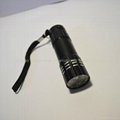 mini pocket handheld led torch 9 led promotional flashlight 2