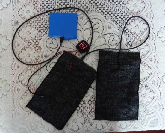 The Three Set Of Carbon Fiber Heating Sheet Of Electric Heating Clothes. 2