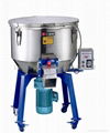 Stainless steel vertical color mixer or