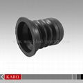 EPDM moulded auto rubber part with black