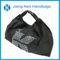 Fabric carry bag with PU handle
