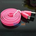 Noodle Flat USB 3.0  Data Charging Cable For Samsung Note 3 3