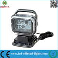 9-30V 7'' 50W Wireless Remote control LED Mining Work Lamp/ Light  4