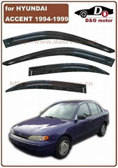 for HYUNDAI ACCENT 1994-1999 window deflector