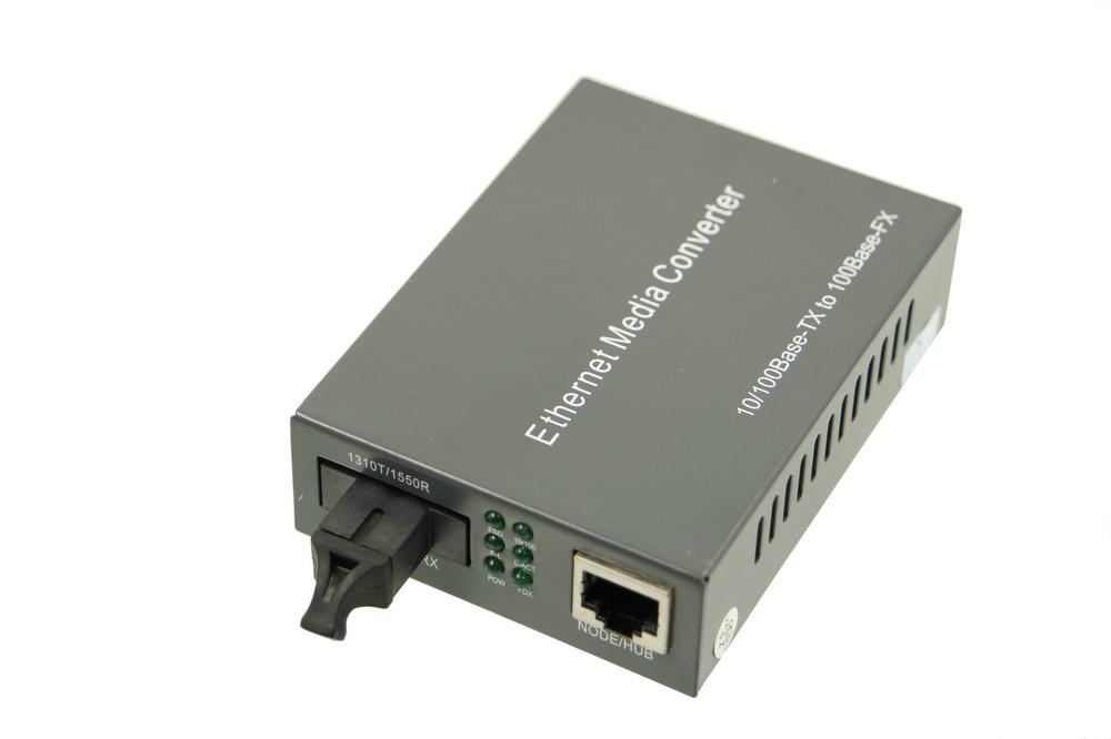 10/100Mbps Dual Mode Fiber Media Converter