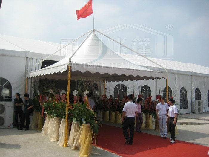 Beautiful and practical wedding reception gazebo tent manufacturer